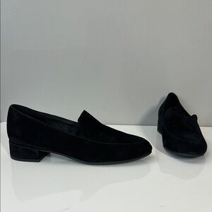 Eileen Fisher Elan Suede Loafers Comfort Slip On Shoes Size 8.5